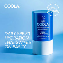 Load image into Gallery viewer, Coola Refreshing Water Hydration Stick Organic Face Sunscreen SPF 50