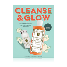 Load image into Gallery viewer, Cleanse & Glow Gift Set (Mangosteen Cleanser + Strawberry Rhubarb Dermafoliant)