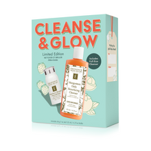 Load image into Gallery viewer, Cleanse & Glow Gift Set (Mangosteen Cleanser + Strawberry Rhubarb Dermafoliant)