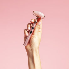 Load image into Gallery viewer, VIBRATING ROSE QUARTZ SCULPTING ROLLER