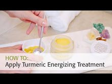 Load and play video in Gallery viewer, Turmeric Energizing Treatment