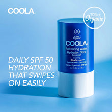 Load image into Gallery viewer, Coola Refreshing Water Hydration Stick Organic Face Sunscreen SPF 50
