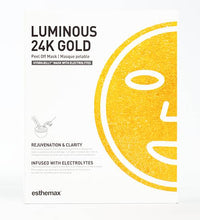 Load image into Gallery viewer, Esthemax Hydrojelly Mask - Illuminous 25K Gold
