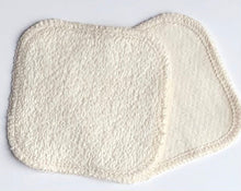 Load image into Gallery viewer, REUSABLE COTTON MINI FACIAL PADS (2, 4 or 8 packs)
