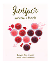 Load image into Gallery viewer, Juniper Signature Facials Gift Certificate 60min, 75min, 85min or Pre-teen &amp; Teen Facial &amp; Bliss Package
