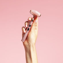 Load image into Gallery viewer, VIBRATING ROSE QUARTZ SCULPTING ROLLER
