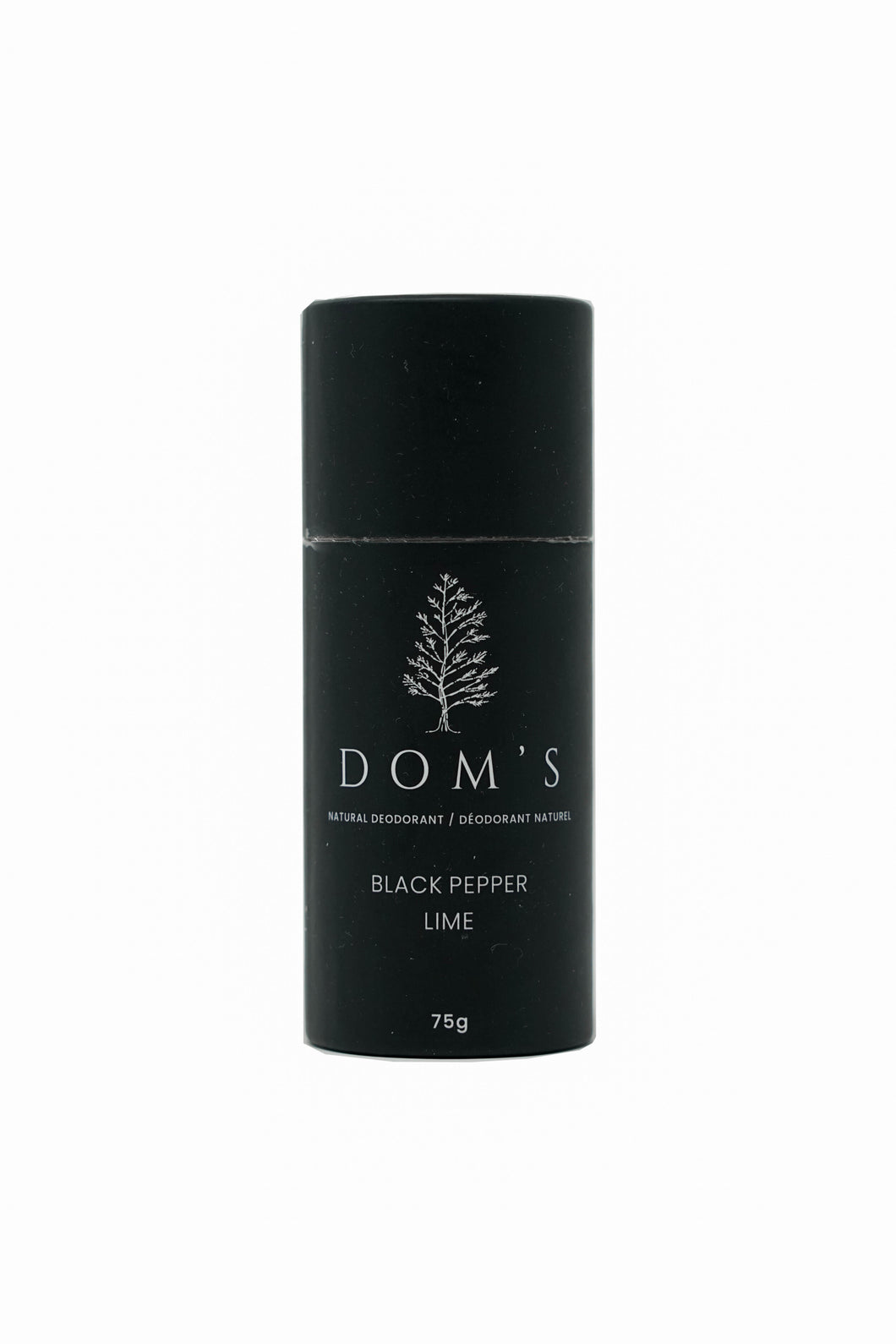 DOM'S Stick Deodorant - Black Pepper Lime