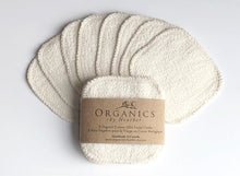 Load image into Gallery viewer, REUSABLE COTTON MINI FACIAL PADS (2, 4 or 8 packs)
